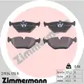 Fékbetét Készlet, Tárcsafék - Zimmermann