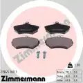 Fékbetét Készlet, Tárcsafék - Zimmermann
