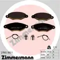 Fékbetét Készlet, Tárcsafék - Zimmermann