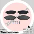 Fékbetét Készlet - Zimmermann