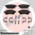 Fékbetét Készlet - Zimmermann