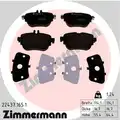 Fékbetét Készlet - Zimmermann