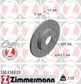 Hátsó Féktárcsa - Zimmermann
