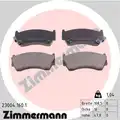 Fékbetét Készlet, Tárcsafék - Zimmermann