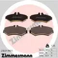 Fékbetét Készlet, Tárcsafék - Zimmermann