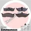 Fékbetét Készlet, Tárcsafék - Zimmermann