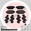 Fékbetét Készlet, Tárcsafék - Zimmermann