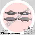 Fékbetét Készlet, Tárcsafék - Zimmermann