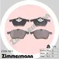 Fékbetét Készlet, Tárcsafék - Zimmermann