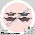 Fékbetét Készlet, Tárcsafék - Zimmermann