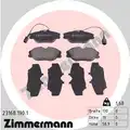 Fékbetét Készlet, Tárcsafék - Zimmermann