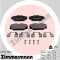 Fékbetét Készlet, Tárcsafék - Zimmermann