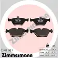 Fékbetét Készlet, Tárcsafék - Zimmermann