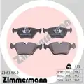 Fékbetét Készlet, Tárcsafék - Zimmermann