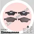Fékbetét Készlet, Tárcsafék - Zimmermann