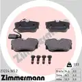 Fékbetét Készlet, Tárcsafék - Zimmermann