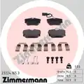 Fékbetét Készlet, Tárcsafék - Zimmermann