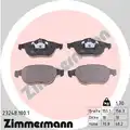 Fékbetét Készlet, Tárcsafék - Zimmermann