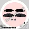 Fékbetét Készlet, Tárcsafék - Zimmermann
