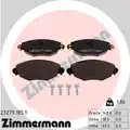 Fékbetét Készlet, Tárcsafék - Zimmermann