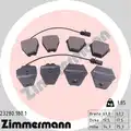 Fékbetét Készlet, Tárcsafék - Zimmermann