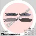 Fékbetét Készlet, Tárcsafék - Zimmermann