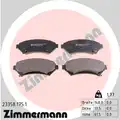 Fékbetét Készlet, Tárcsafék - Zimmermann