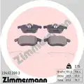 Fékbetét Készlet, Tárcsafék - Zimmermann