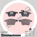 Fékbetét Készlet, Tárcsafék - Zimmermann