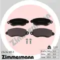 Fékbetét Készlet, Tárcsafék - Zimmermann