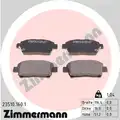 Fékbetétkészlet, tárcsafék - Zimmermann