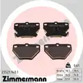 Fékbetét Készlet, Tárcsafék - Zimmermann
