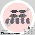 Fékbetét Készlet, Tárcsafék - Zimmermann