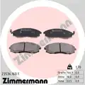 Fékbetét Készlet, Tárcsafék - Zimmermann