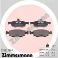 Fékbetét Készlet, Tárcsafék - Zimmermann