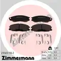 Fékbetét Készlet, Tárcsafék - Zimmermann