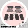 Fékbetét Készlet, Tárcsafék - Zimmermann