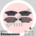 Fékbetét Készlet, Tárcsafék - Zimmermann
