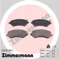 Fékbetét Készlet, Tárcsafék - Zimmermann
