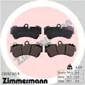 Fékbetét Készlet, Tárcsafék - Zimmermann