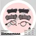 Fékbetét Készlet, Tárcsafék - Zimmermann