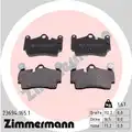 Fékbetét Készlet, Tárcsafék - Zimmermann