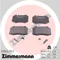 Fékbetét Készlet, Tárcsafék - Zimmermann