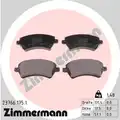 Fékbetét Készlet, Tárcsafék - Zimmermann