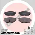 Fékbetét Készlet, Tárcsafék - Zimmermann
