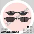 Fékbetét Készlet, Tárcsafék - Zimmermann