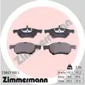 Fékbetét Készlet, Tárcsafék - Zimmermann