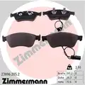 Fékbetét Készlet, Tárcsafék - Zimmermann