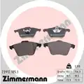 Fékbetét Készlet, Tárcsafék - Zimmermann
