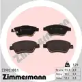 Fékbetét Készlet, Tárcsafék - Zimmermann